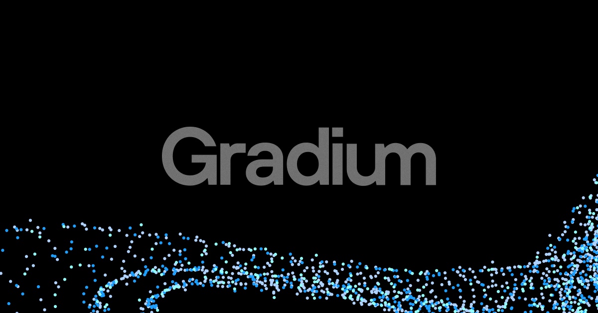 Gradium website preview